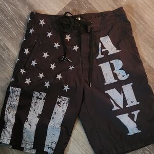 Army swim trunks